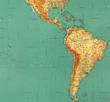 statistiques-rechstat-Carte de l'Amérique latine
